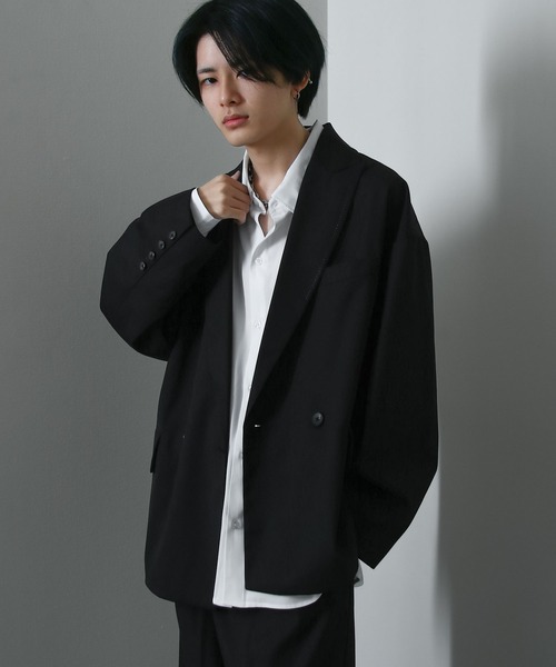 Nilway（ニルウェイ） ジャケット テーラードジャケット 420g/m配色