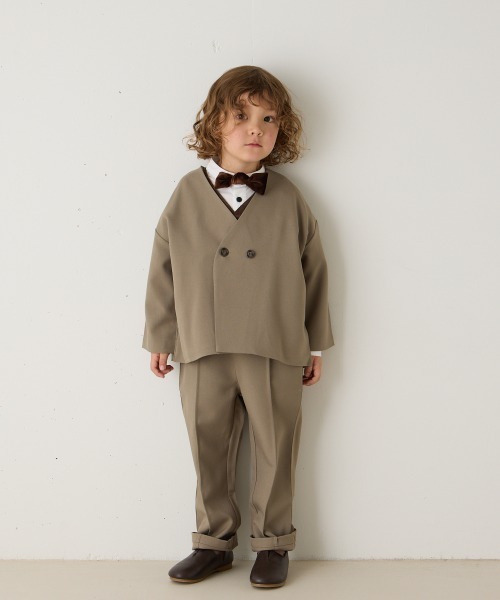 riziere（リジェール） 蝶ネクタイ ベルベット蝶ネクタイ（ボタン