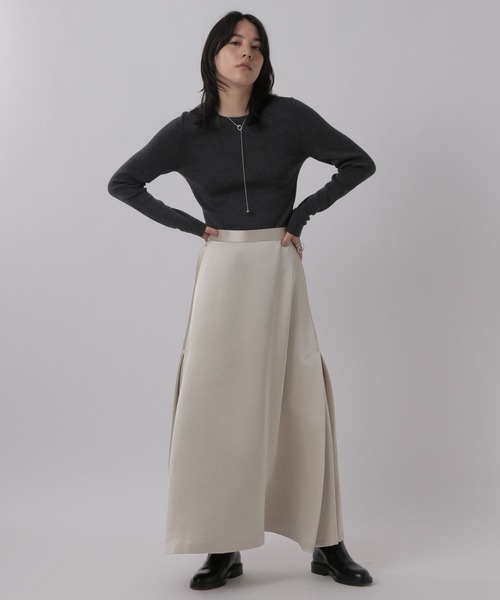 Chaos（カオス） ニット セーター /18G梳毛クルーネックニットプル