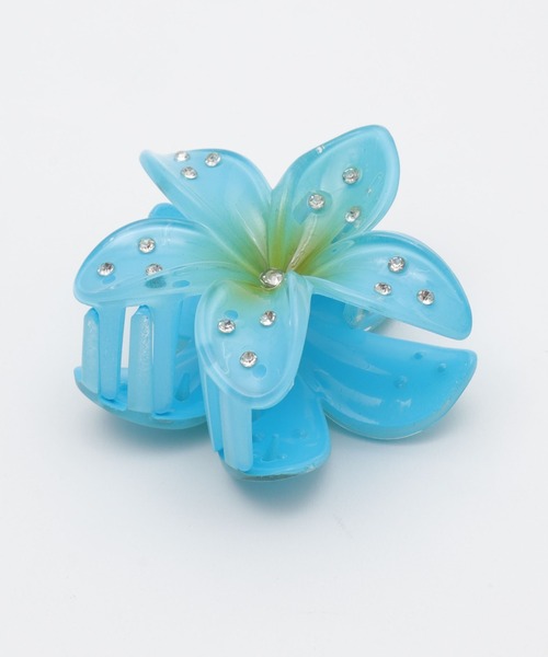 WEGO（ウィゴー） ヘアクリップ WEGO/ラインストーンフラワーバンス