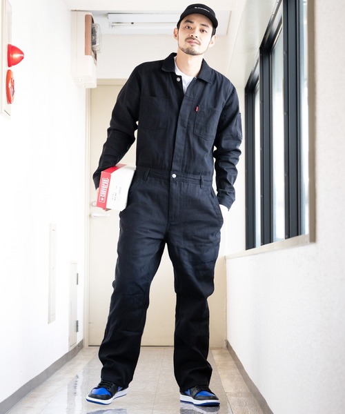 Beautiful Harmony オールインワン デニムオールインワンつなぎ メンズ