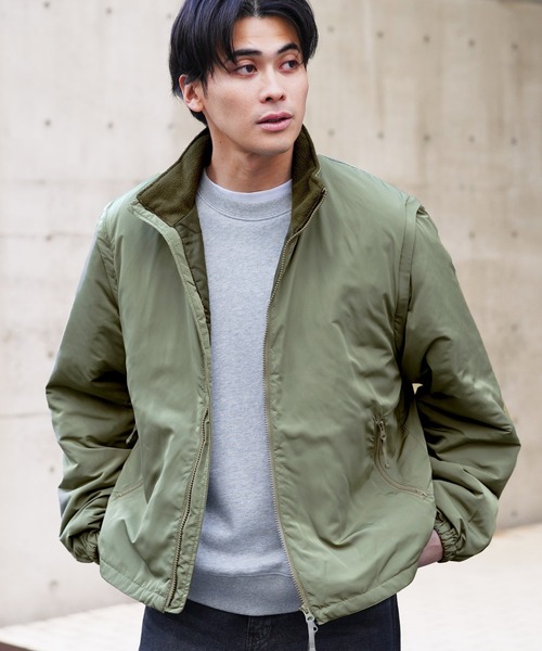 JIGGYS SHOP（ジギーズショップ） ブルゾン アウター 2WAY 袖取り外し