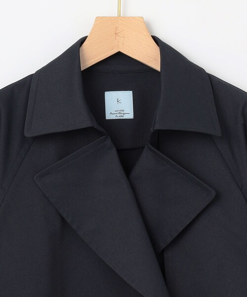組曲（KUMIKYOKU） トレンチコート コート コットンライクツイル