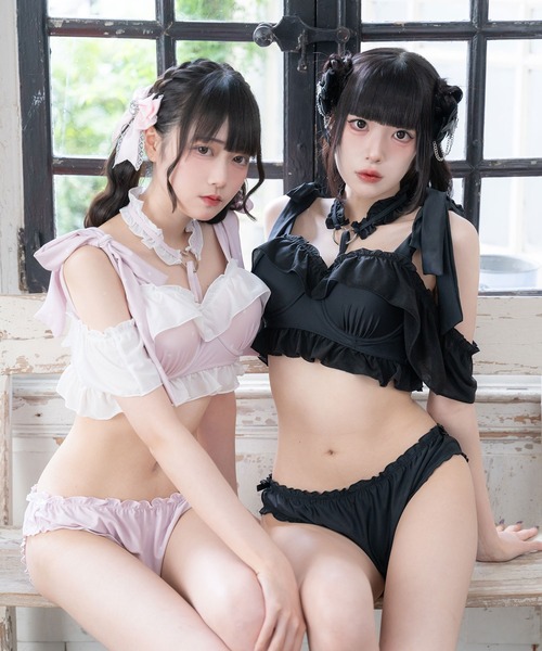 DearMyLove 水着 6WAYハートチョーカー水着 レディース : ZOZOTOWN