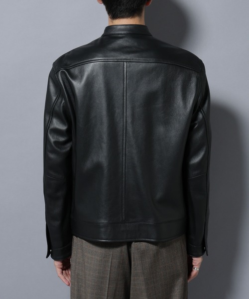 NANO universe（ナノ・ユニバース） 革ジャン ライダース ラムナッパ