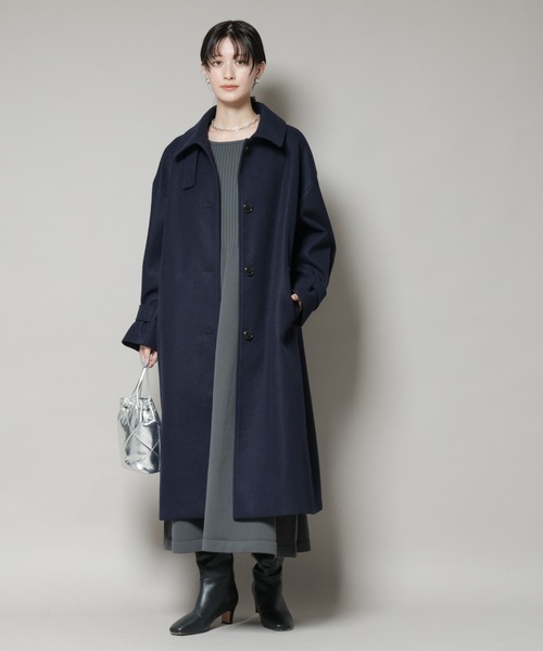 NANO universe（ナノ・ユニバース） ステンカラーコート コート