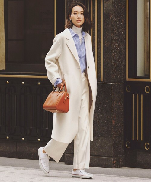 コート チェスターコート ウールリバー ロングコート レディース