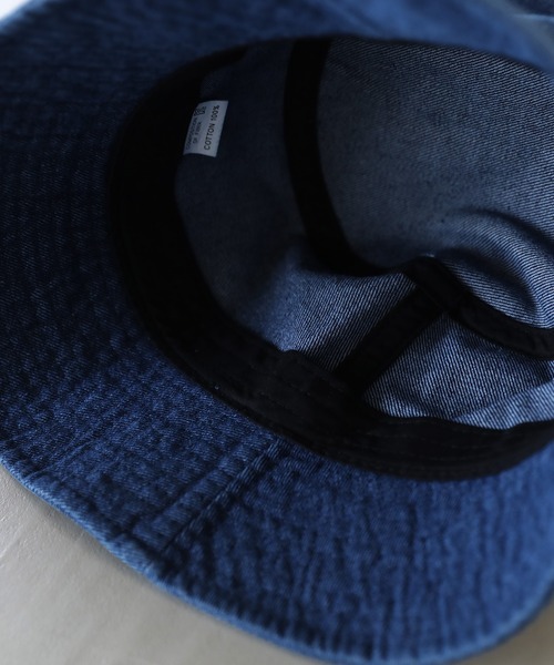 ASTRONOMY 帽子 ハット フリンジデニムバケットハット メンズ