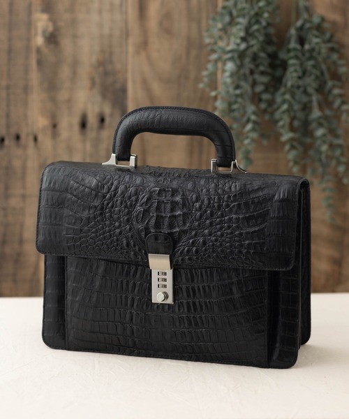 Maturi JAPAN（マトゥーリジャパン） ハンドバッグ カイマンレザー