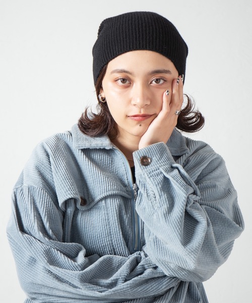 RACAL（ラカル） ニット帽 ニットキャップ Cashmere / Silk Blend Wool