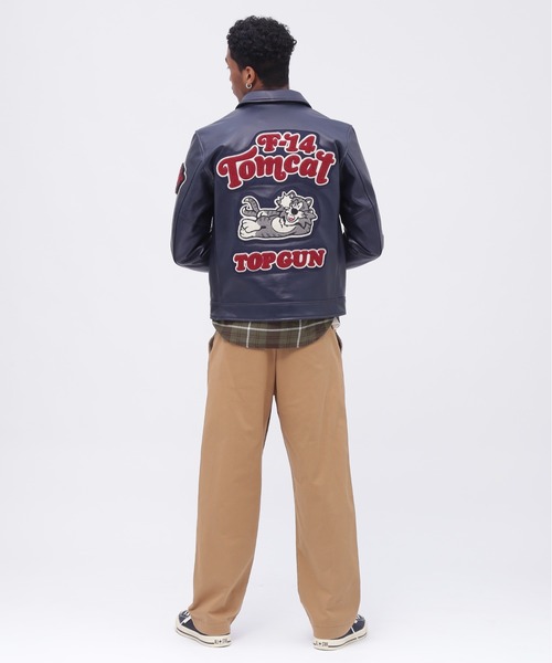 AVIREX（アヴィレックス） 革ジャン ライダース LEATHER JACKET TOMCAT