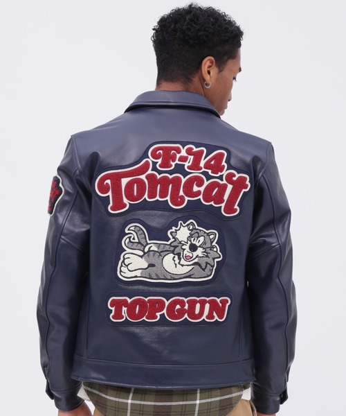 AVIREX（アヴィレックス） 革ジャン ライダース LEATHER JACKET TOMCAT