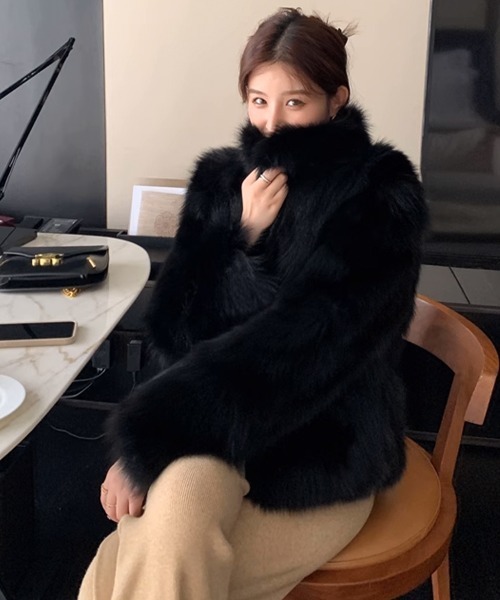 miniministore（ミニミニストア） ブルゾン アウター フェイクファー