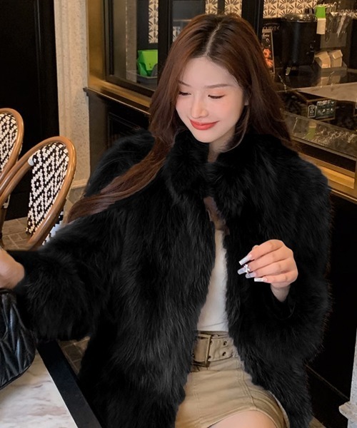 miniministore（ミニミニストア） ブルゾン アウター フェイクファー