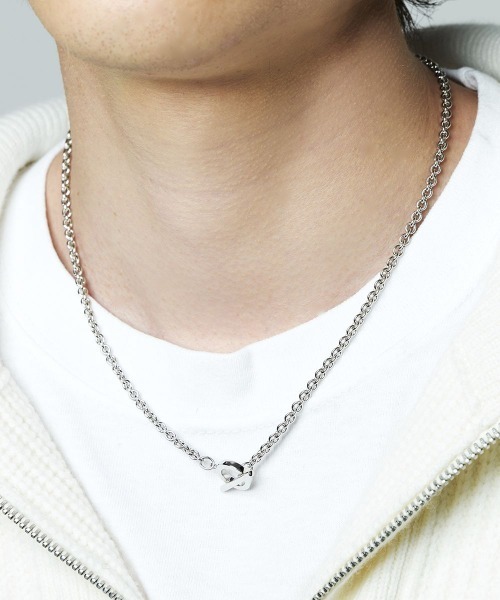 4℃ HOMME+（ヨンドシーオムプラス） ネックレス シルバー ネックレス
