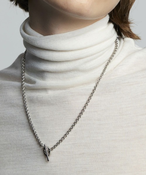 4℃ HOMME+（ヨンドシーオムプラス） ネックレス シルバー ネックレス