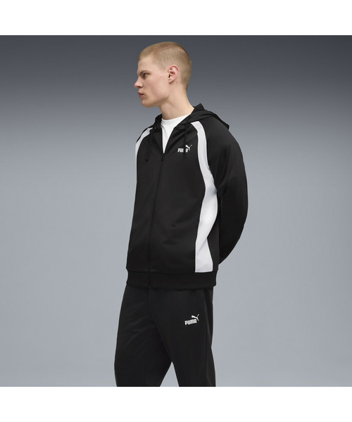 PUMA（プーマ） ジャージ メンズ フーデッド ポリ スーツ 上下セット