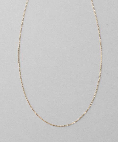 ete（エテ） ネックレス K10YG ミラーカットチェーン ネックレス