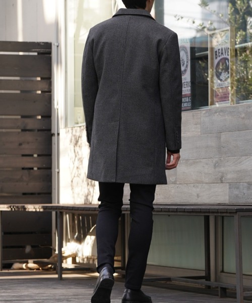 NAVY チェスターコート コート チェスターコート メンズ : ZOZOTOWN