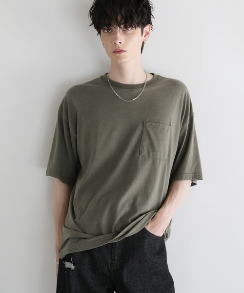 ASTRONOMY tシャツ Buyer's Select/TC天竺半袖ワイド胸ポケットスノー