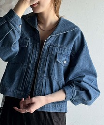 希少✴︎【Ralph Lauren】セーラーカラー デニムジャケット