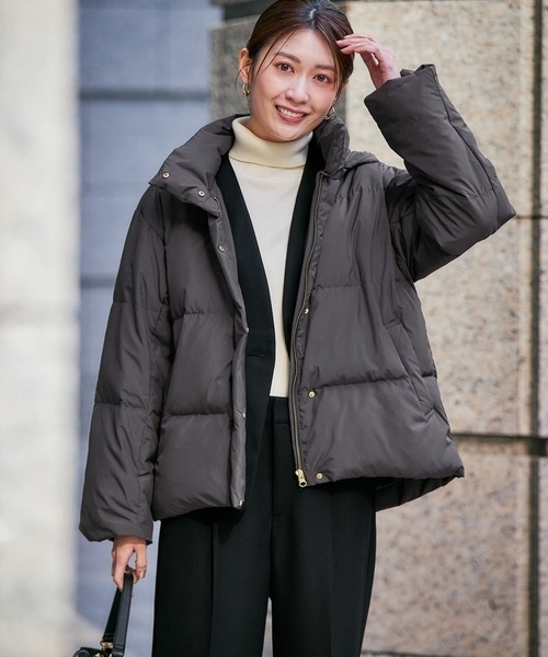 a.v.v（アー・ヴェ・ヴェ） コート アウター 「2WAY」スタンドネック