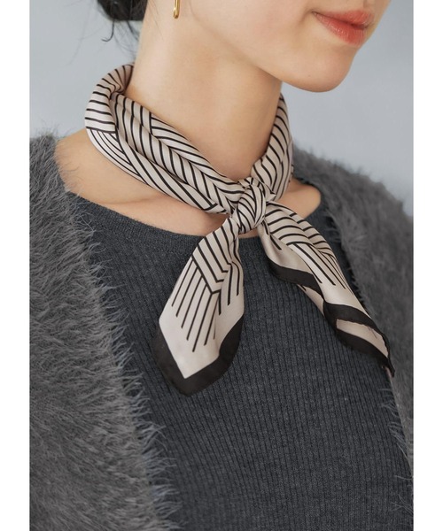 STYLE DELI（スタイルデリ） ストール マフラー 55cm正方形スカーフ