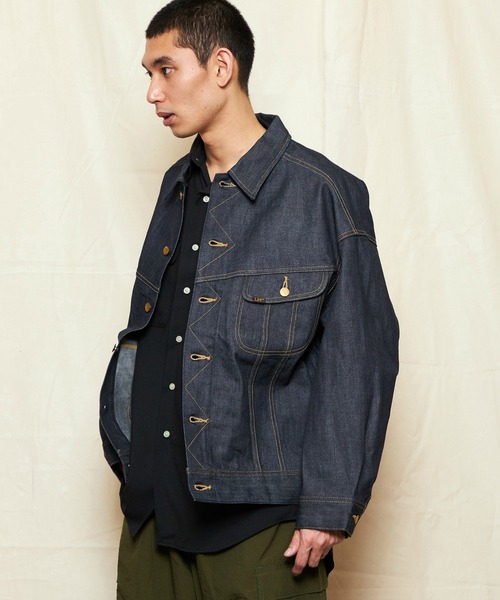 Lee（リー） デニムジャケット gジャン SUPERSIZED ビッグシルエット