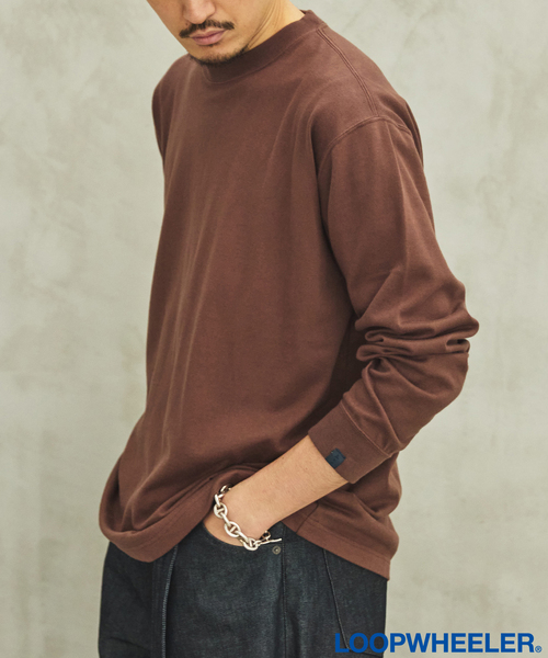 LOOPWHEELER（ループウィラー） tシャツ LOOPWHEELER for LOWERCASE