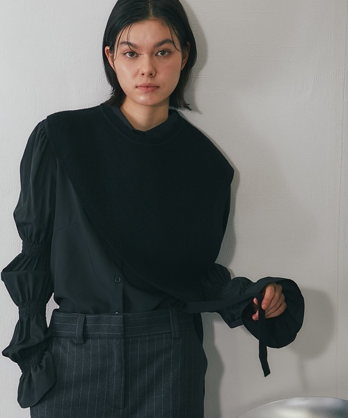 SMILE ORCHID（スマイルオーキッド） ブラウス シャツ 「2点セット