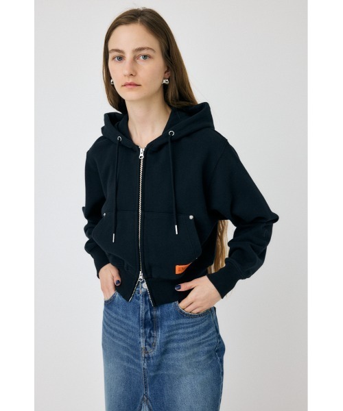 MOUSSY（マウジー） トレーナー スウェット UOM ZIP UP スウェット