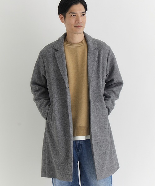 BACK NUMBER チェスターコート コート 「BACK NUMBER」ライトメルトン