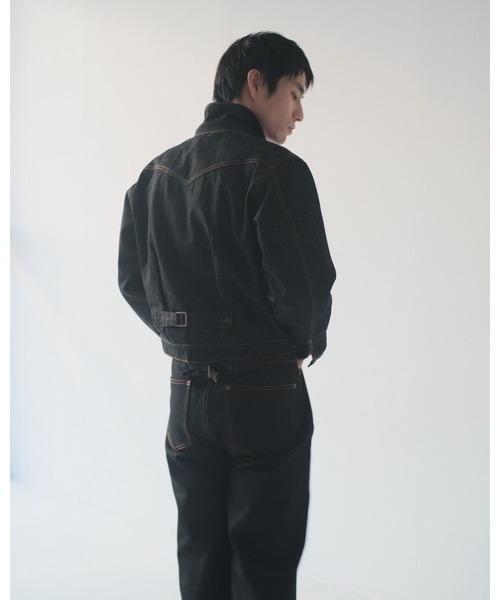 Noen（ノエン） デニムジャケット gジャン ダブルジップデニム