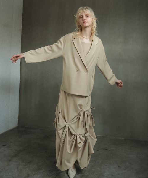 et.UNiVER ドレス Frourish attached dress : ZOZOTOWN Yahoo!店