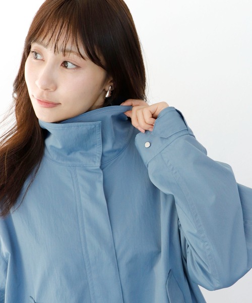 Jines（ジネス） マウンテンパーカー ウインドブレーカー 撥水ツイル