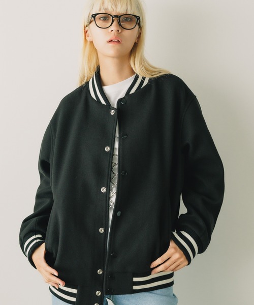 SKOOKUM（スクーカム） ジャケット スタジャン Light Varsity Jacket