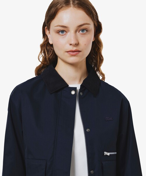 LACOSTE（ラコステ） ブルゾン アウター コーデュロイカラーショート丈