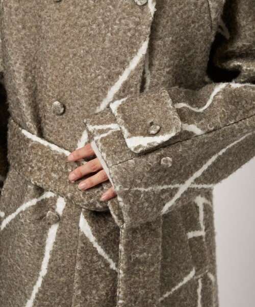 Ameri（アメリ） コート アウター 「AMERI/アメリ」LITTLE FLARE LINE