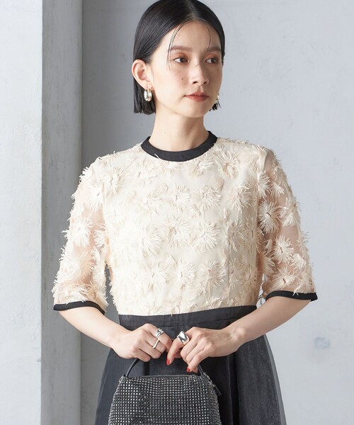 kaene（カエン） ワンピース kaene:エンブロイダリー ミックス