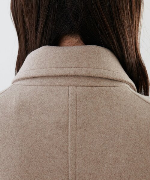 Discoat（ディスコート） ステンカラーコート コート 中空糸ステン