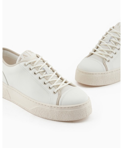 ARMANI EXCHANGE スニーカー 「A|X アルマーニ エクスチェンジ」レザー