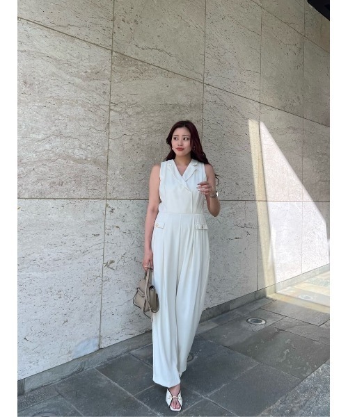 Her lip to オールインワン Louvre Ribbon Jumpsuit レディース