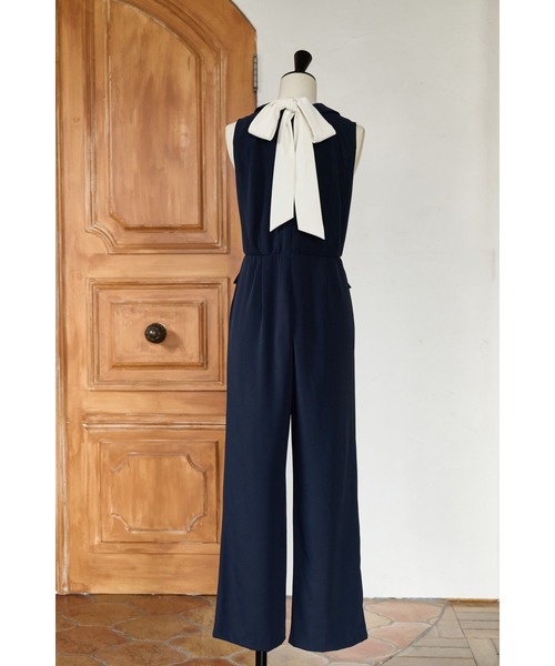 Her lip to オールインワン Louvre Ribbon Jumpsuit レディース
