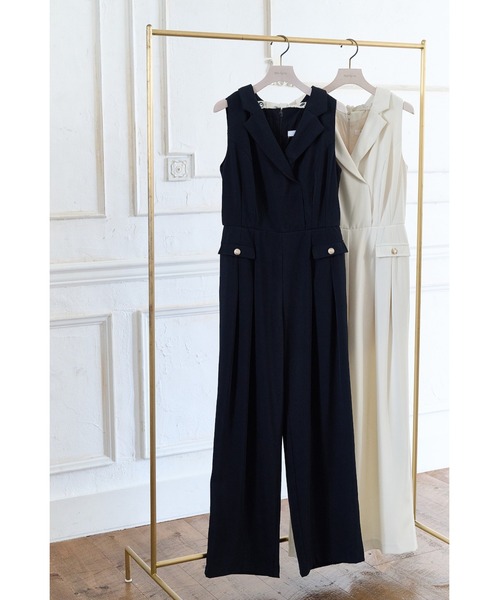 Her lip to オールインワン Louvre Ribbon Jumpsuit レディース