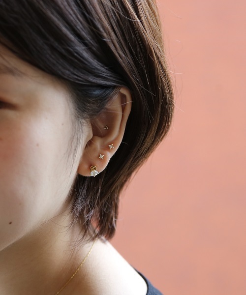 little emblem（リトルエンブレム） ピアス ボールダイヤピアス