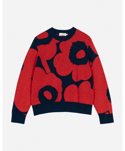 マリメッコ】ウニッコ ジャガードセーター marimekko（マリメッコ