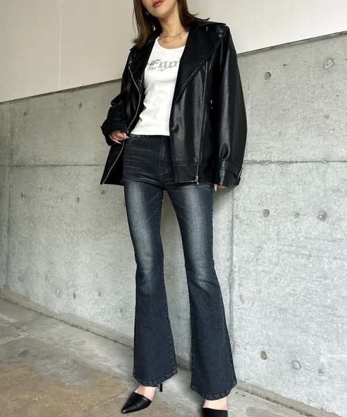 EGOIST（エゴイスト） レザージャケット ライダース Backタック