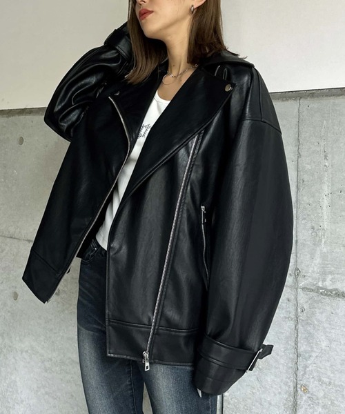 EGOIST（エゴイスト） レザージャケット ライダース Backタック