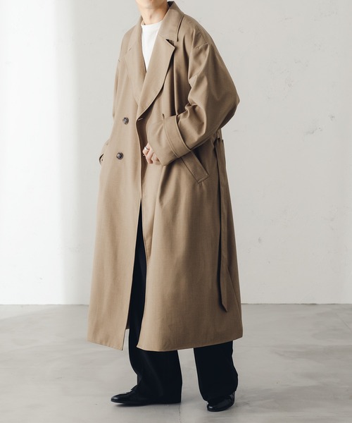 epnok コート チェスターコート 【22SS】オーバーダブルチェスター