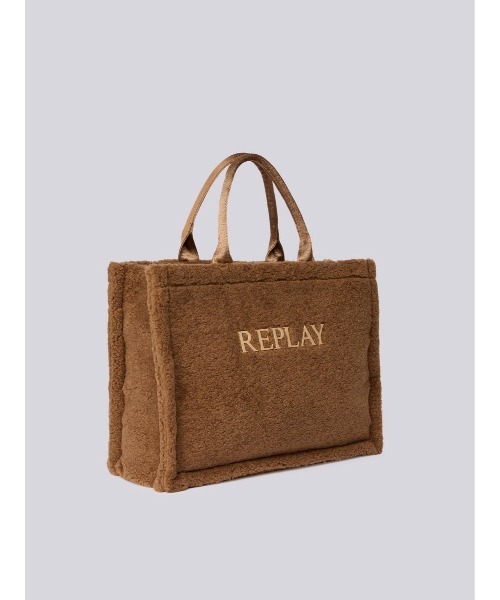 REPLAY（リプレイ） トートバッグ テディファートートバッグ